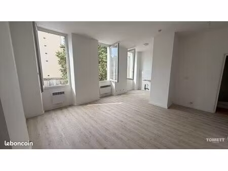 marseille 7 ème – rue sauveur tobelem - endoume – grand t2 lumineux avec vue dégagée