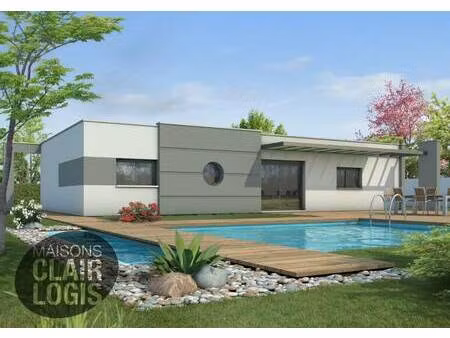 terrain avec maison neuve à vendre
