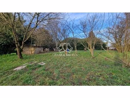 terrain constructible à vendre