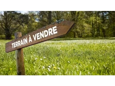 terrain constructible à vendre