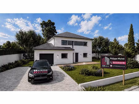 terrain avec maison neuve à vendre
