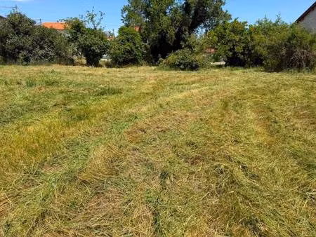 terrain constructible à vendre
