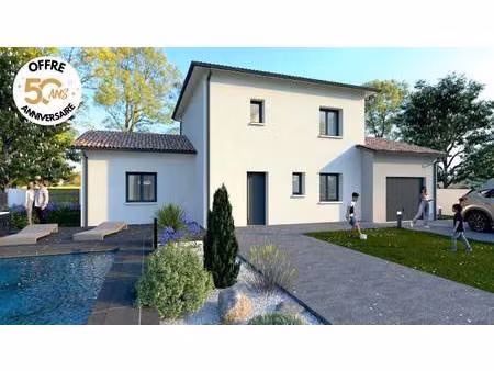 terrain avec maison neuve à vendre