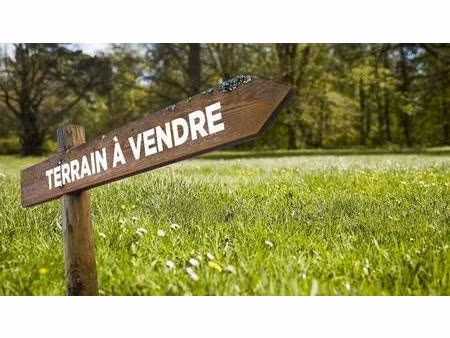 terrain constructible à vendre