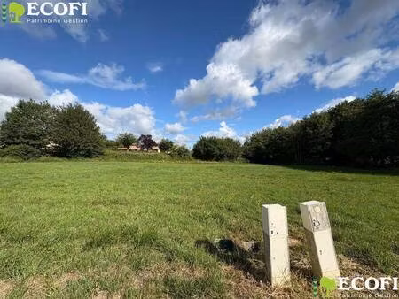 terrain constructible viabilisé à vendre