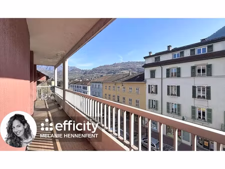 vente appartement 3 pièces 63 m² à cluses (74300)  119 000 €