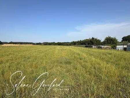 terrain constructible à vendre