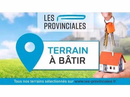 terrain constructible viabilisé à vendre