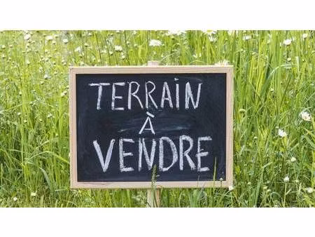 terrain constructible à vendre