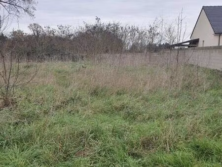 terrain constructible à vendre