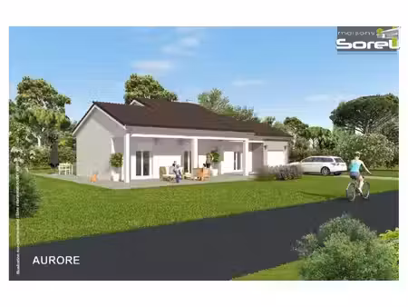 terrain avec maison neuf à vendre