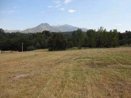 terrain constructible viabilisé à vendre