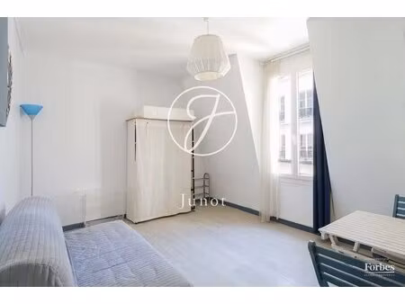 paris 9e - rougemont - studio - 18 24m² au sol - 17 24m² carrez