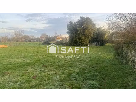 vente terrain 1381 m² germond-rouvre (79220)