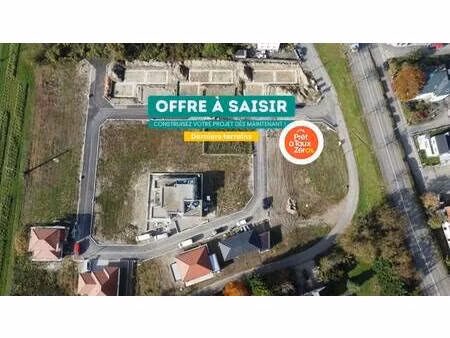 terrain constructible à vendre