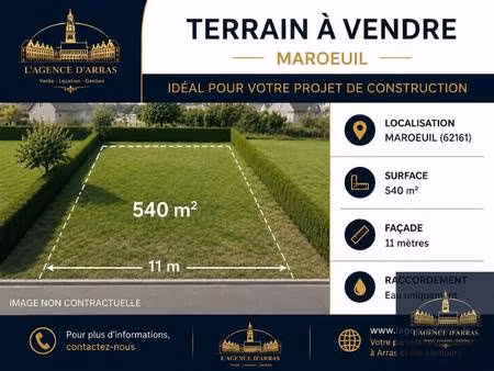 terrain à vendre