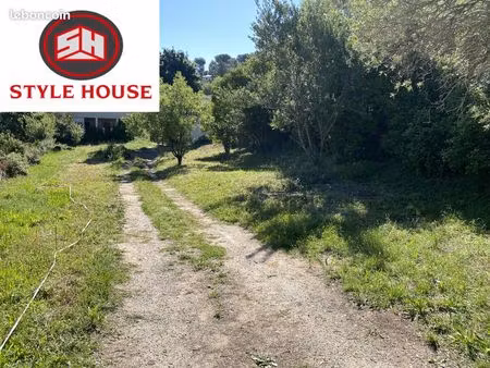 projet terrain + construction villa à allauch caguerasset