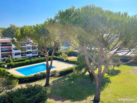 antibes hauteurs - studio meuble residence piscine