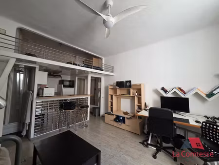 studio meublée avec mezzanine