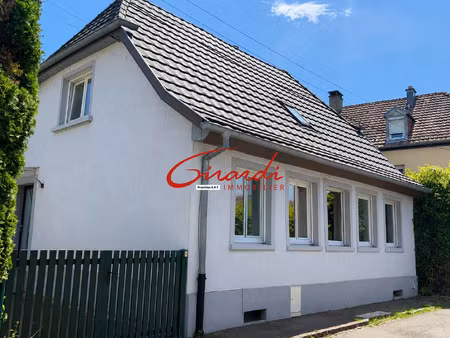 mulhouse dornach  maison individuelle de 86 m2 sur 342 m2