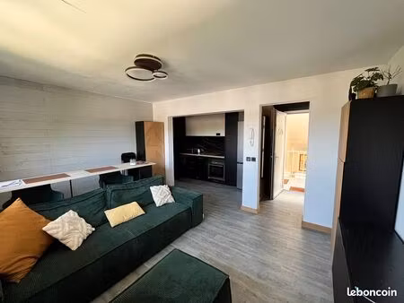 location t2 meublé 37m² – coubron (93) – cadre résidentiel calme – parking inclus