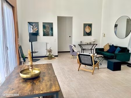 duplex meublé 85 m² • 3 chambres • balcon • parking • bordeaux saint-germain