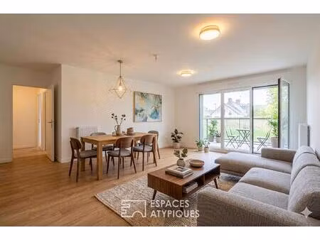 appartement contemporain de 66m2 avec 2 chambres à quelques pas de la vieille ville de gué