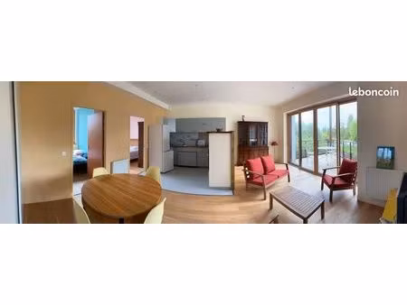 f3 meublé 62 m² avec terrasse face au parc massillon