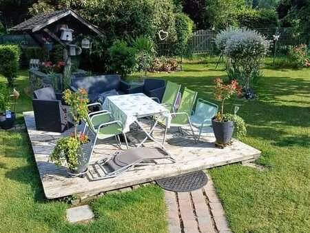 sympathique maison avec grand jardin de plus de 850m²