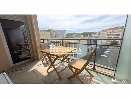 hauteurs d'antibes  2p en étage avec terrasse  garage en sous-sol