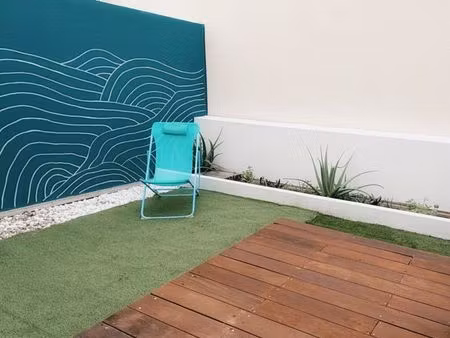 appartement meublé avec jardin et parking