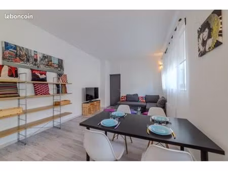 t2 meuble 55m2 refait à neuf