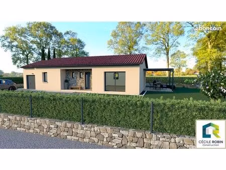 projet de construction d'une maison 85 m² avec terrain à lancie (69)