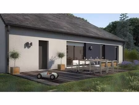 terrain avec maison neuve à vendre