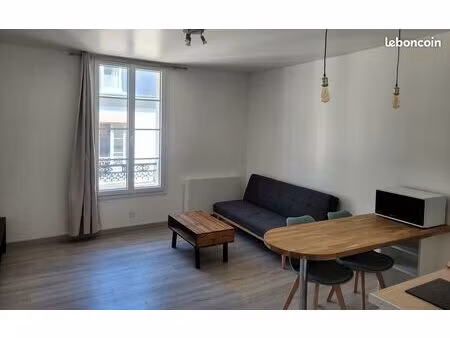 loue appartement meublé 35 m2 avec une chambre centre ville de dieppe