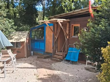chalet à vendre dans camping