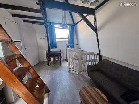 studio meublé mezzanine 16m2