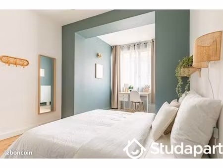 chambre 1 pièce 17 m²