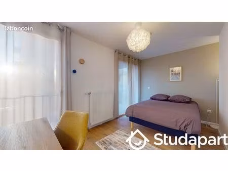 chambre 1 pièce 21 m²