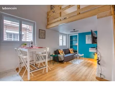 t1 bis grenoble centre - rénové - 36m²
