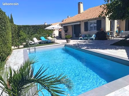 ? villa familiale – marseille 13e | allauch | piscine · plain-pied + grande chambre à l’ét