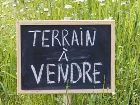 terrain constructible à vendre