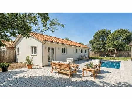 terrain avec maison neuve à vendre