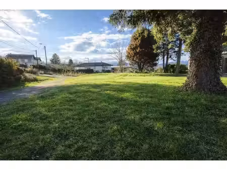 terrain constructible à vendre