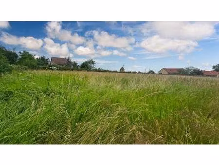 terrain constructible à vendre