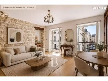 studio 1 pièce 23 m²