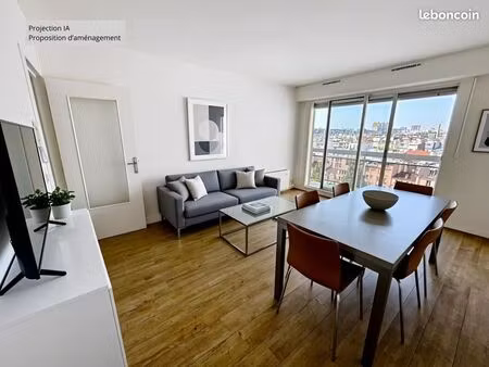 appartement 2 pièces 44 m²