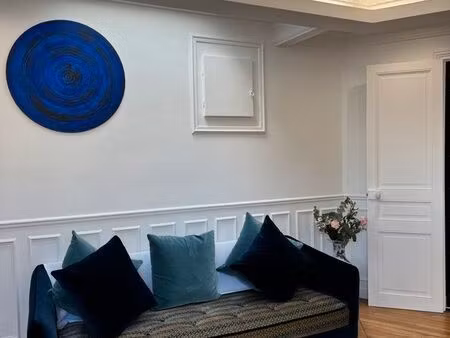 appart haussmannien présence occasionnelle du propriétaire