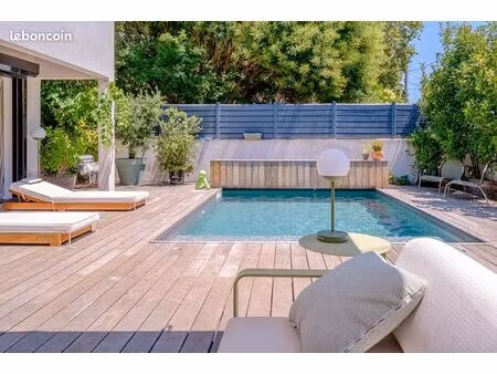 maison clé en main avec jardin et bassin 120 m² –coin joli (marseille 9e)