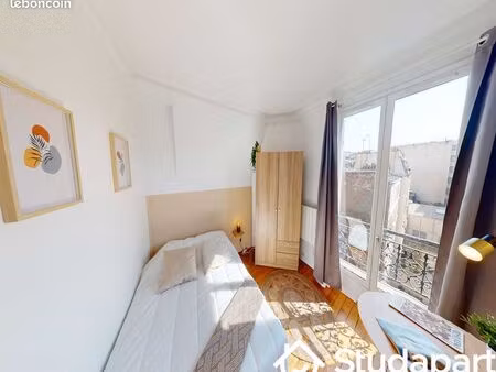 chambre 1 pièce 10 m²